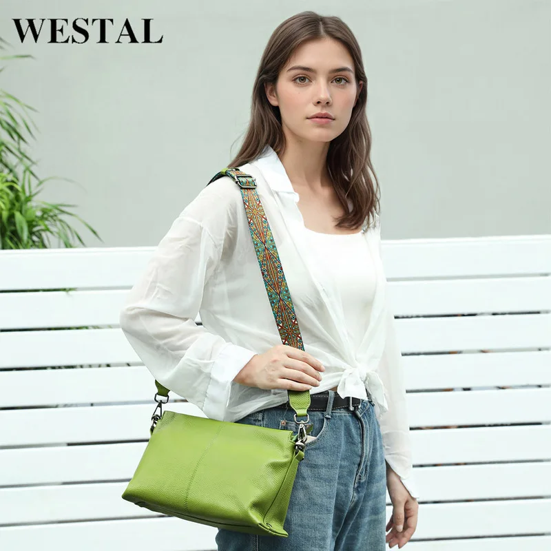 All-purpose travel-commuting tote bag - new model - export-grade genuine leather single-shoulder top-layer cowhide crossbody bag