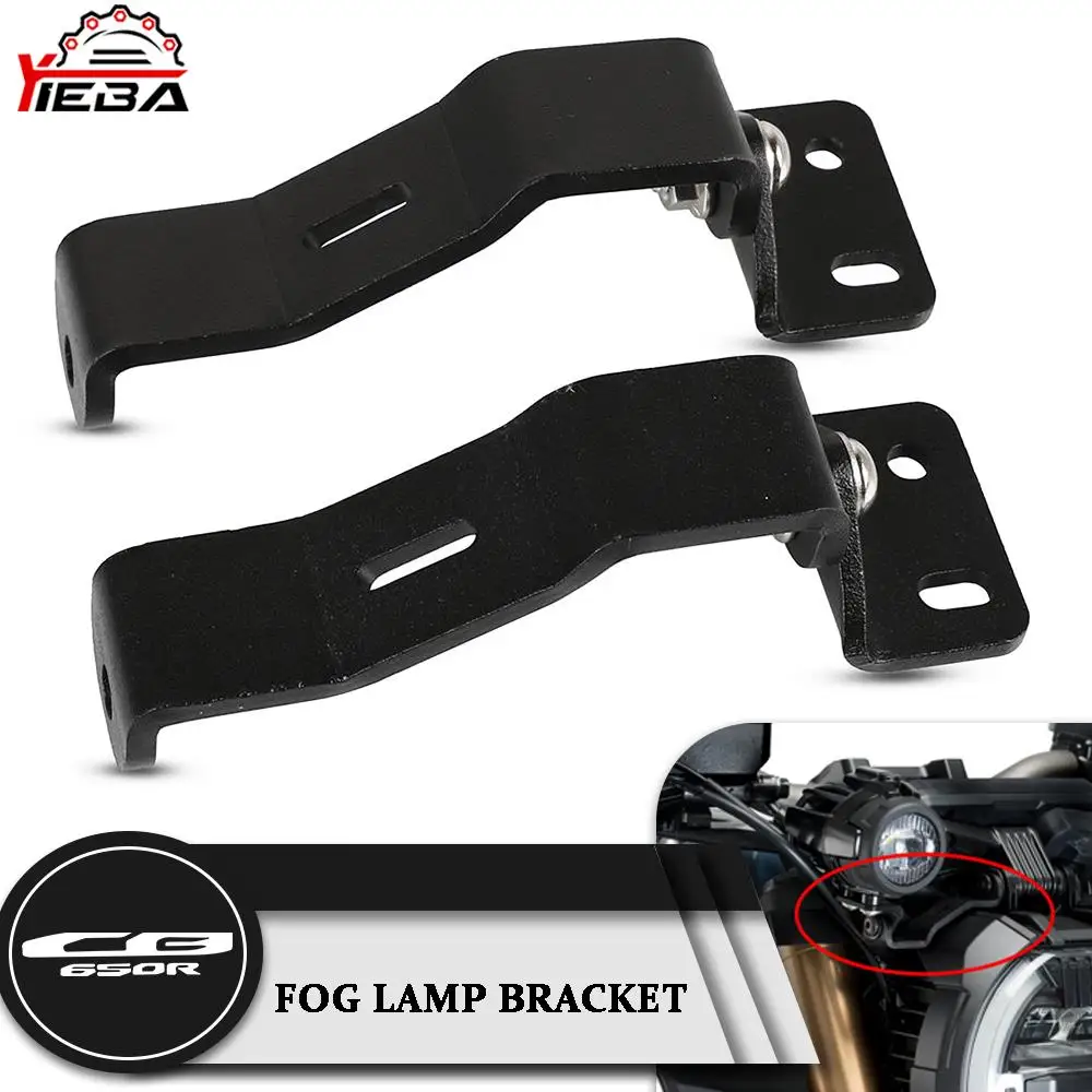 

For Honda CB650R CB 650R CB650 R 2019 2020 2021 Motorcycle Accessories Fog Lights Bracket LED Auxiliary Fog Light Driving Lamp