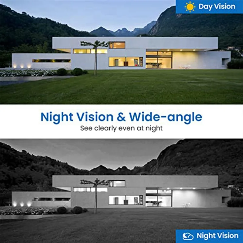 Wireless Doorbell Camera Smart Video Doorbell Camera With Chime AI Smart Human Detection, Cloud Storage, HD Live Image