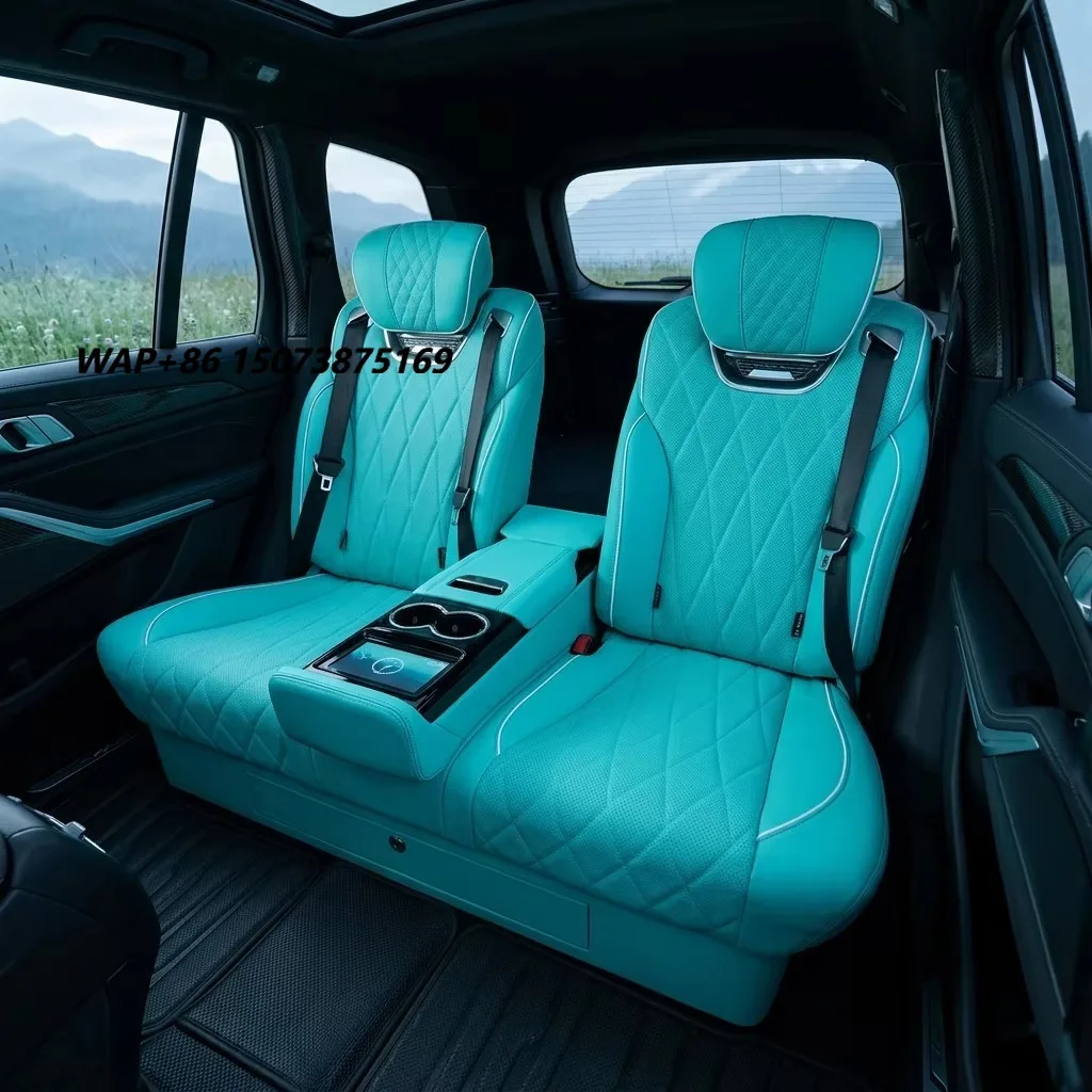 Durable Cushioned Three Seater Car Seat with Child Safety IsoFix System and Built-in Lockable Drawers