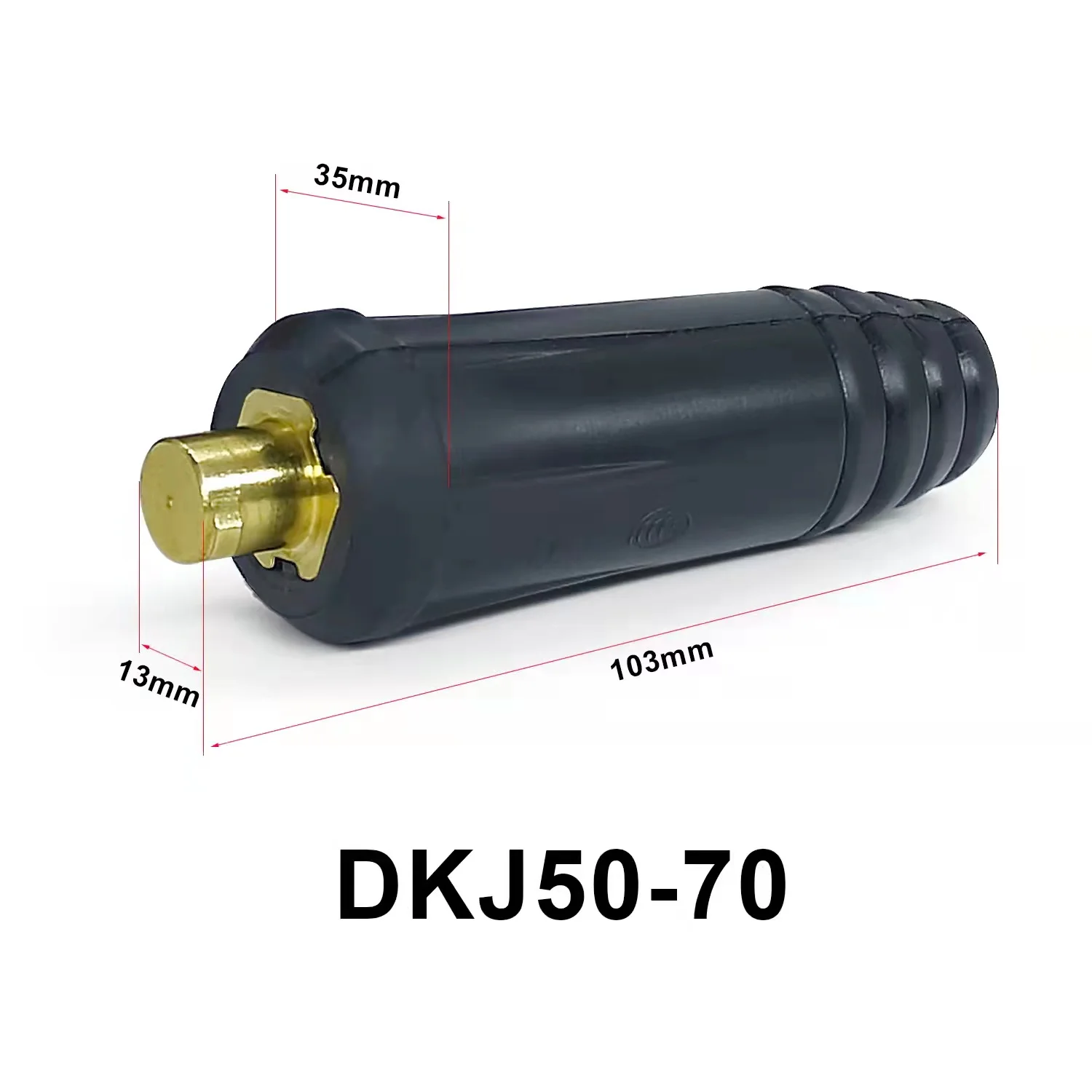 เชื่อมต่อสายเชื่อมสำหรับเชื่อมท่อแพคเกจ/Ground Connector DKJ 50-70 TIG Mig Mag เชื่อมอุปกรณ์