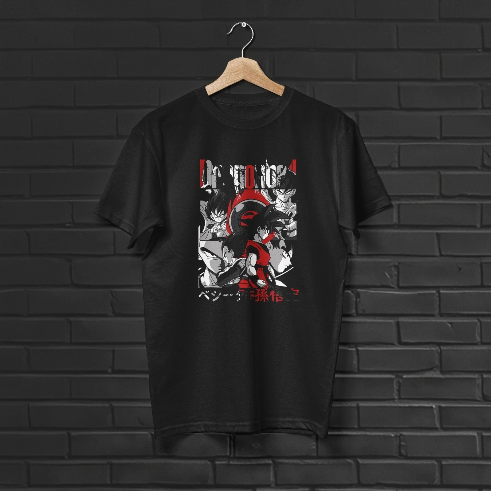 

Футболка с изображением Гоку и Вегеты: футболка с изображением персонажей манги Dragon Ball Z, винтажная футболка с короткими рукавами для мужчин и женщин на весну и лето
