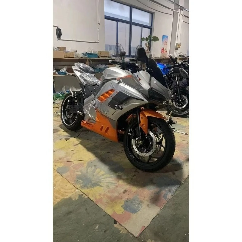 17 Inch Hot Sale Racing Electric Motorcycle 72V High Speed with 150-250kg Load Capacity