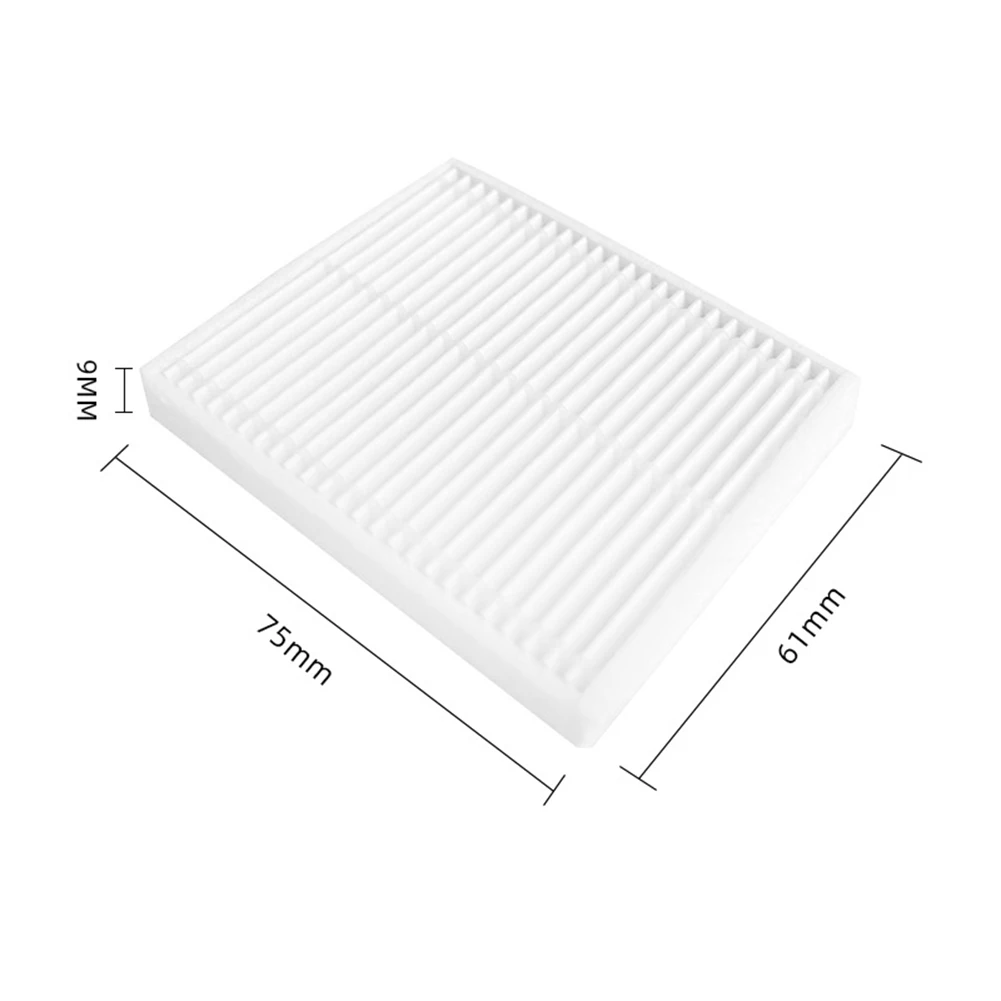 Xiaomi หุ่นยนต์ดูดฝุ่น E10 E12 B112อะไหล่สำรองอุปกรณ์เสริมแปรงข้างแผ่นกรอง HEPA ผ้าม็อบ