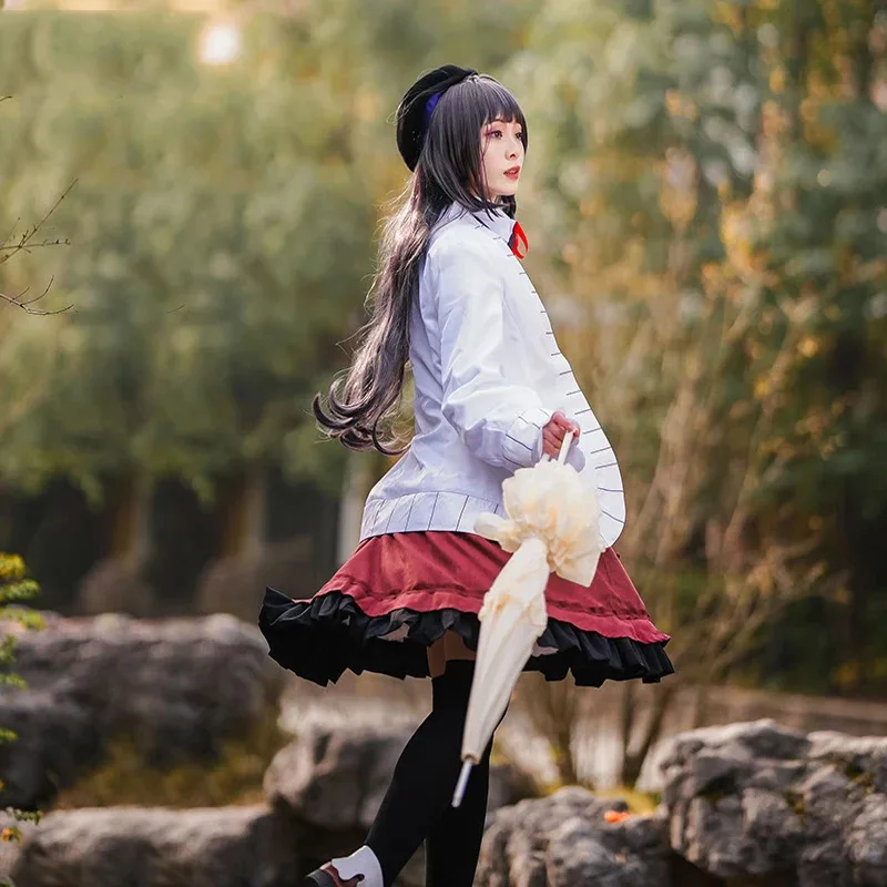 

2025 11 Anime A Traveler In Time And Space Heroine Game Lolita Uniform Dailydress Cosplay Costume For Men Halloween fu