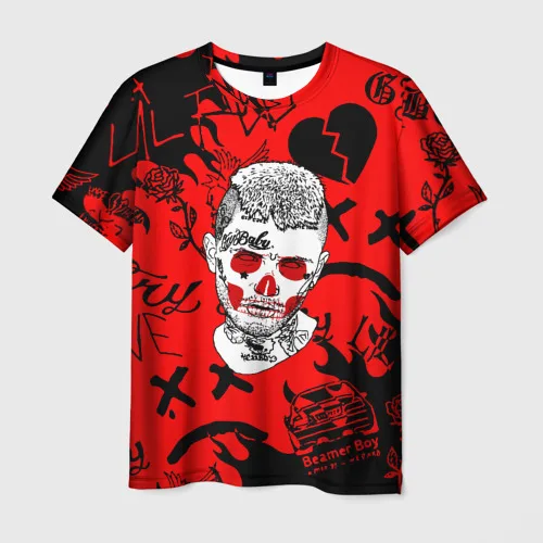 2025 تي شيرت رجالي ليل اللمحة الكتابة على الجدران الفن ثلاثية الأبعاد مطبوعة تي شيرت الرجال النساء الهيب هوب الاتجاه كول تي شيرت الشارع قصيرة الأكمام س الرقبة Y2k #5