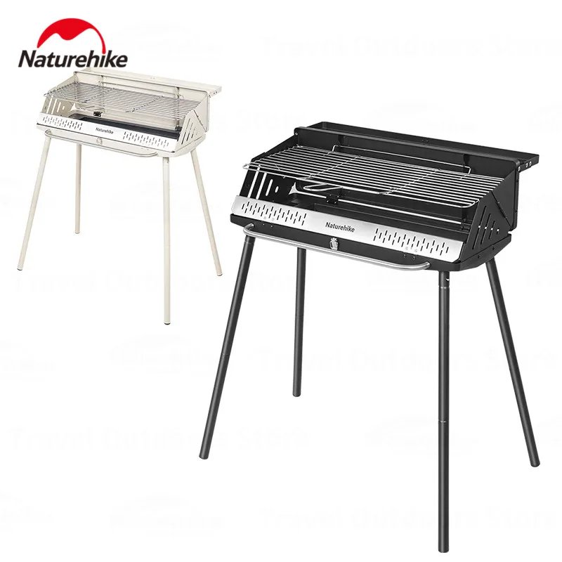 

Naturehike Camping Barbecue Grill Outdoor Foldable Grill Garden Stove Oven Portable Grill Stand Charcoal Camping Barbecue Grills