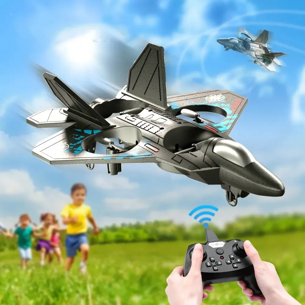 Cool 2.4G L0712 High - Performance RC Fighter Plane - Gravity - Sensing EPP Foam Material, with Light, Surprise Gift for Boys