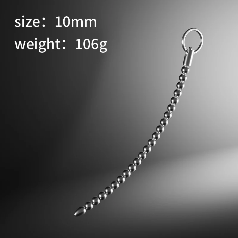 Penis Beads Urethral Dilators Sound Plug Horse Eye Sticks Insert Stimulation Stainless Steel Beads Male Masturbator Sex Toys