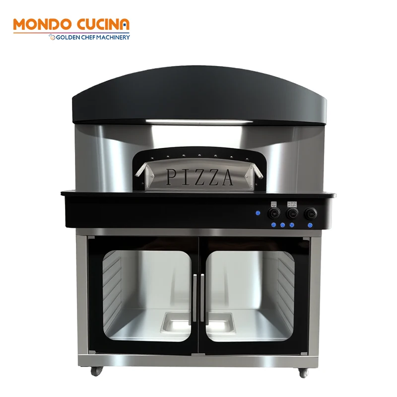 Commercial Electric Pizza Oven All Stainless Steel 550°C Bakery Equipment 380v Voltage New Condition