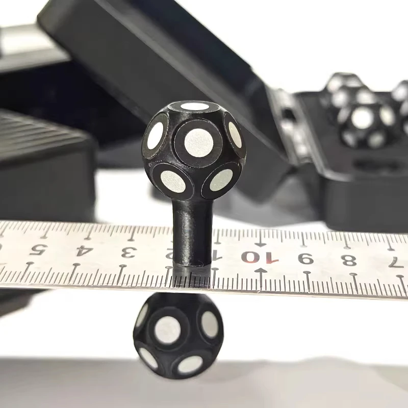 

Светоотражающие 3D-метки для сканера: магнитные шестигранные шары, 10 шт., точные маркеры для отслеживания