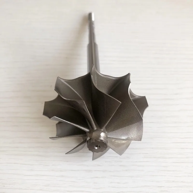 K26 54.55x64.4mm 9 Blades 145.5mm Shaft Length  Turbine Shaft&wheel