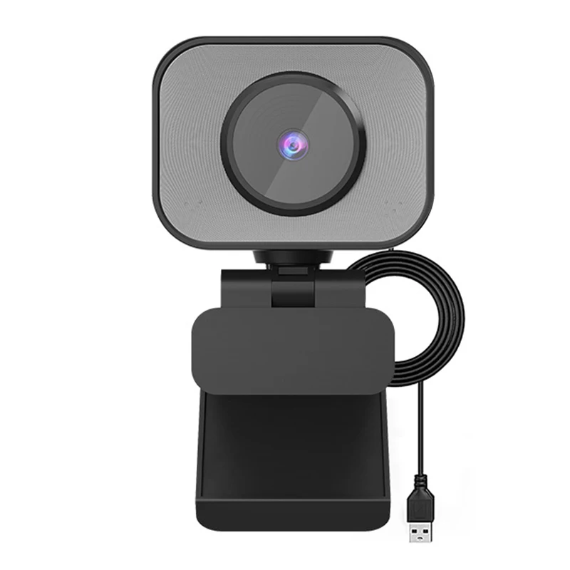Vero webcam 4K Fotocamera USB con messa a fuoco automatica da 60 fps con riduzione del rumore del microfono per la registrazione di conferenze in streaming live Spina per PC