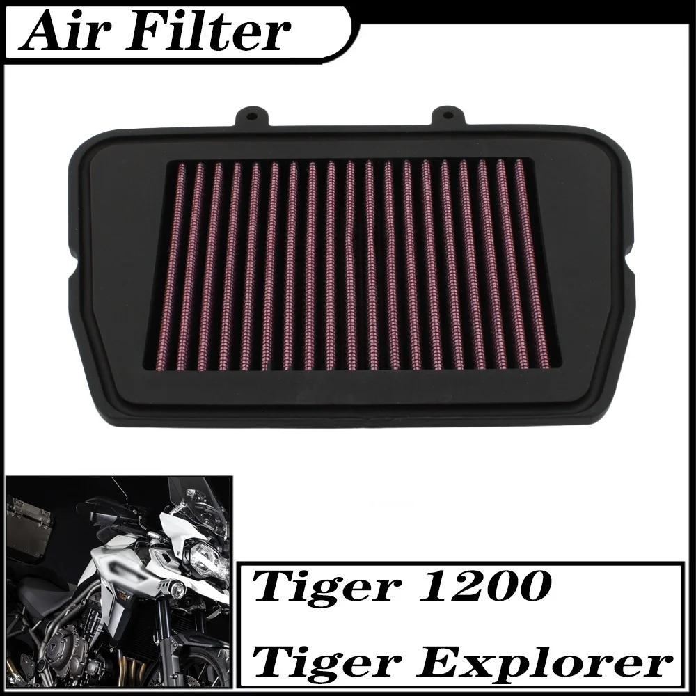 FOR Triumph Tiger 1200 XCx XCa XRx XRx Tiger Explorer  Air Filter Intake Cleaner Motorcycle Air Filter