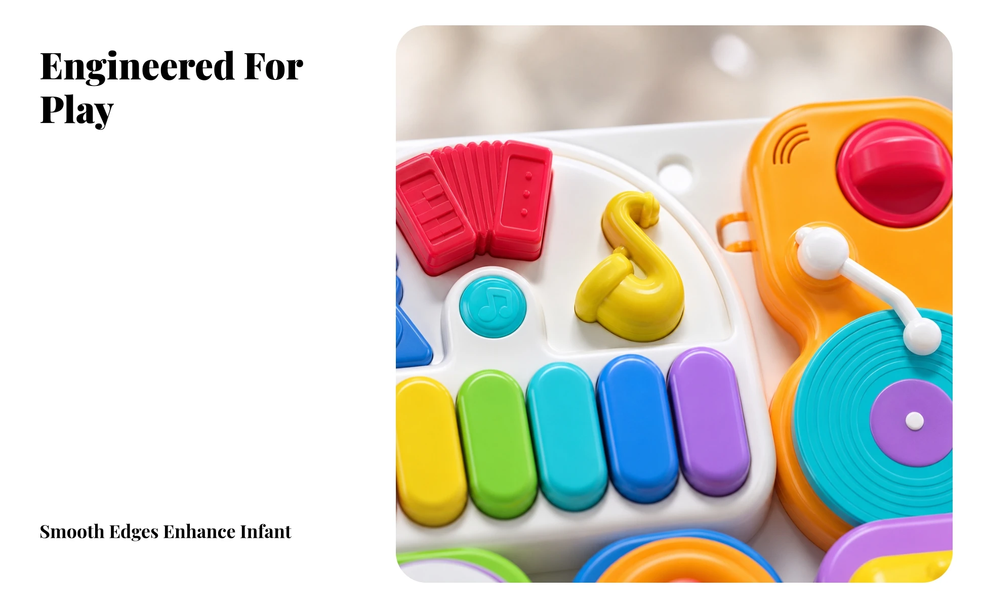 Musical Busy Board with Stand Fine Motor 7-in-1 Musical Toy Board Detachable Portable for Toddlers, Playroom, Nursery Musical Busy Board with Stand Fine Motor 7-in-1 Musical Toy Board Detachable Portable for Toddlers, Playroom, Nursery