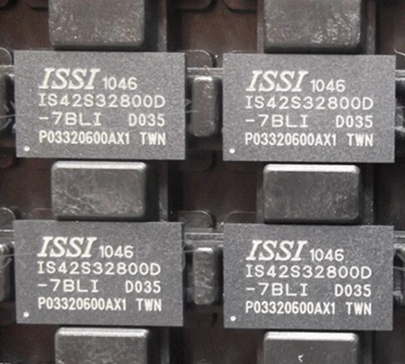 IS42S32800D-7BLI, IS42S32800D, IS42S32800, BGA, nuevo, 100%