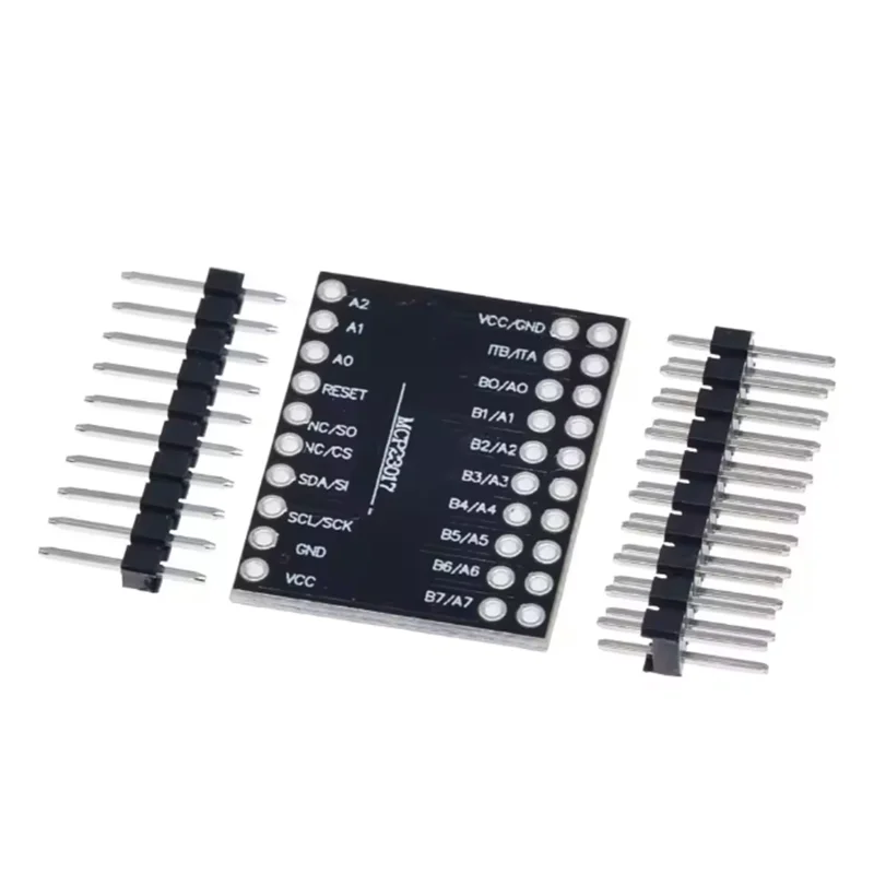 MCP23017/MCP23S17 Serial Interface Module IIC I2C SPI Bidirectional 16-Bit I/O Expander Pins 10Mhz Serial Interface Module