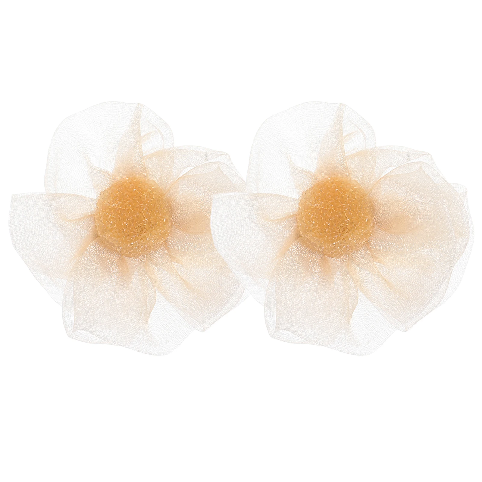 

2pcs Shoe Clips Shoe Buckle Clip Elegant Rose Removable Decorative Buckles High Heel Embellishment Wedding Accessories