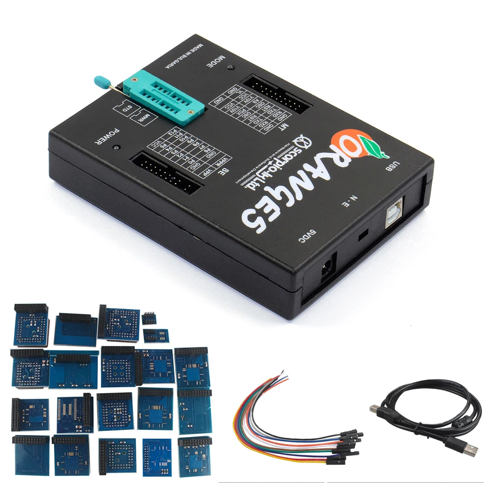 New Orange5 V1.35 Universal ECU Programming Tool Fully Activated Full Adapters Professional Car ECU Programming