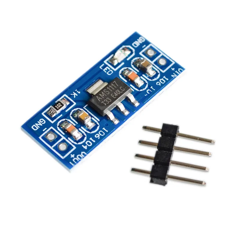 1/5/10pcs LM1117 AMS1117 DC-DC Buck Converter Module 4.5-7V to 1.2V/1.8V/3.3V/5V Adjustable Power Supply Board Module