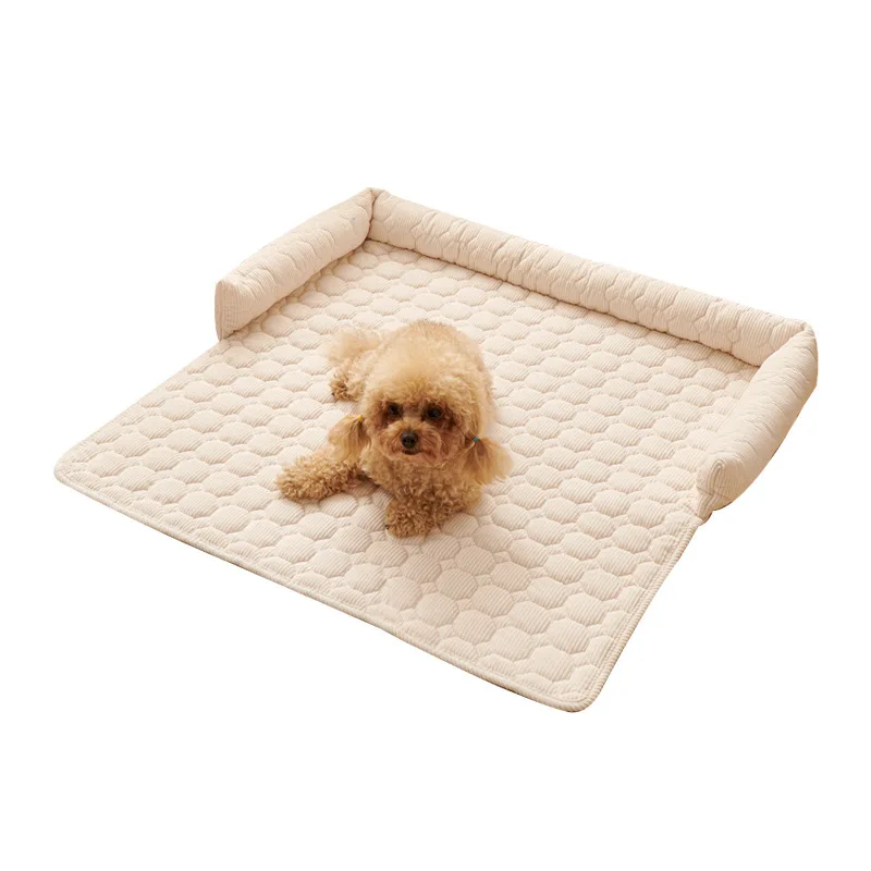 

Winter Soft Warm Dog Bed Sofa Couch Cover Pet Blanket Pad Mat for Small Dogs Plush Neck - Non-Slip Cat & Dog Sleeping Pad