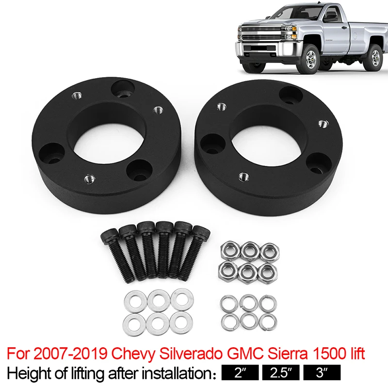 

2/2.5/3" Front Leveling lift kit for 2007-2019 Chevy Silverado GMC Sierra 1500 lift