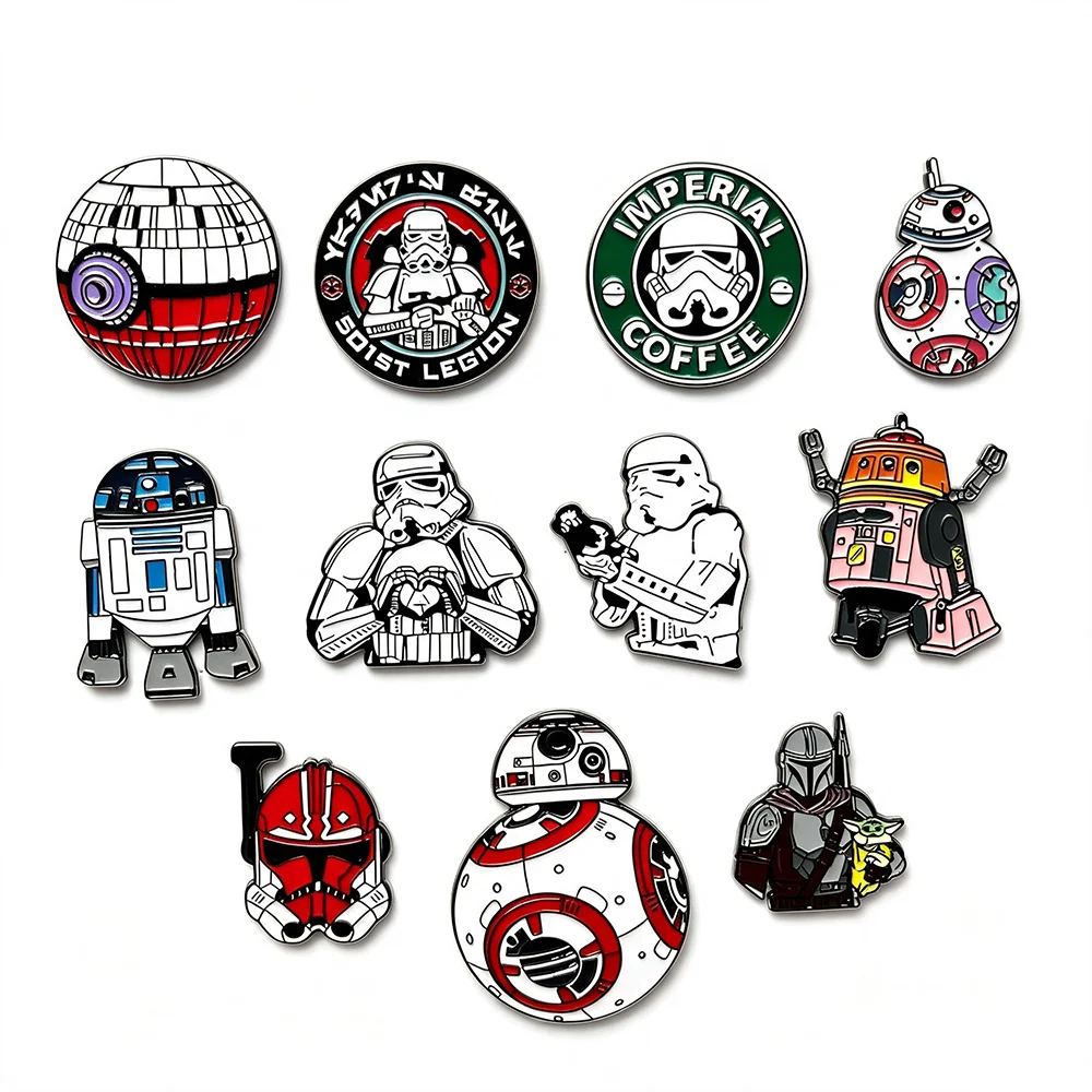 Baby Gear - 5/6/11pcs Baby Death Star Enamel Pin