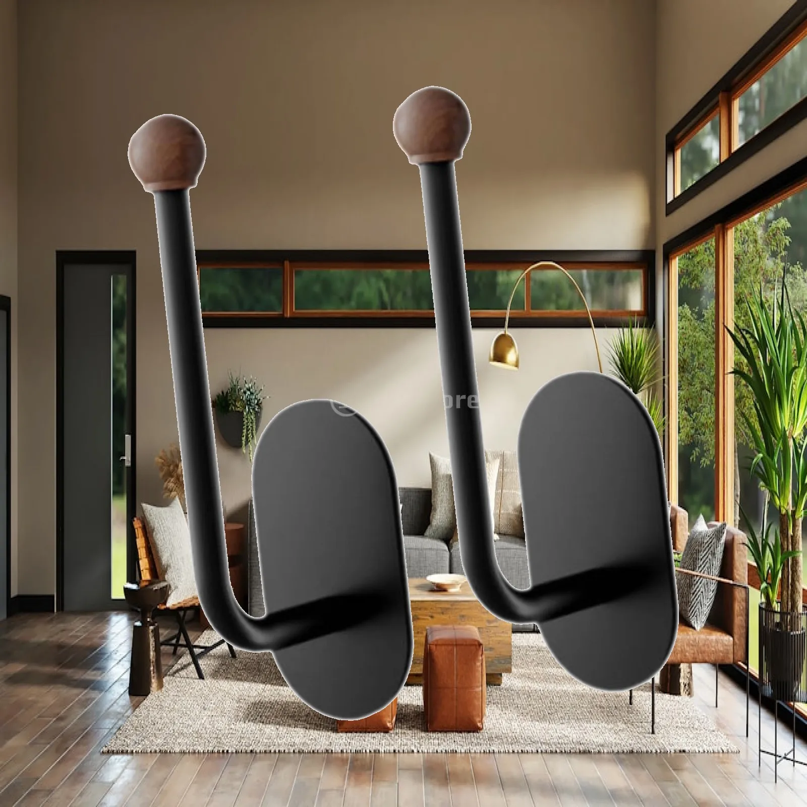 2x Boxing Glove Wall Hooks for Boxing Equipment Multipurpose Glove Holder
