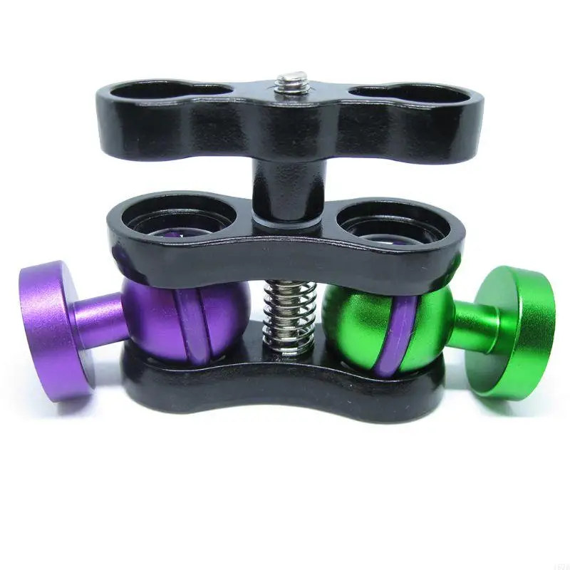 

Clip Mount Ball, Aluminum Alloy Ball Clip Adjustable Diving Lights Adapter Mount 157D