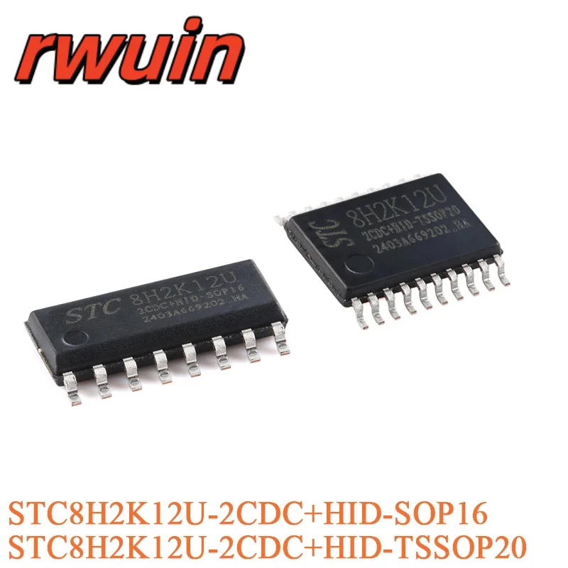 5PCS STC8H2K12U-2CD…