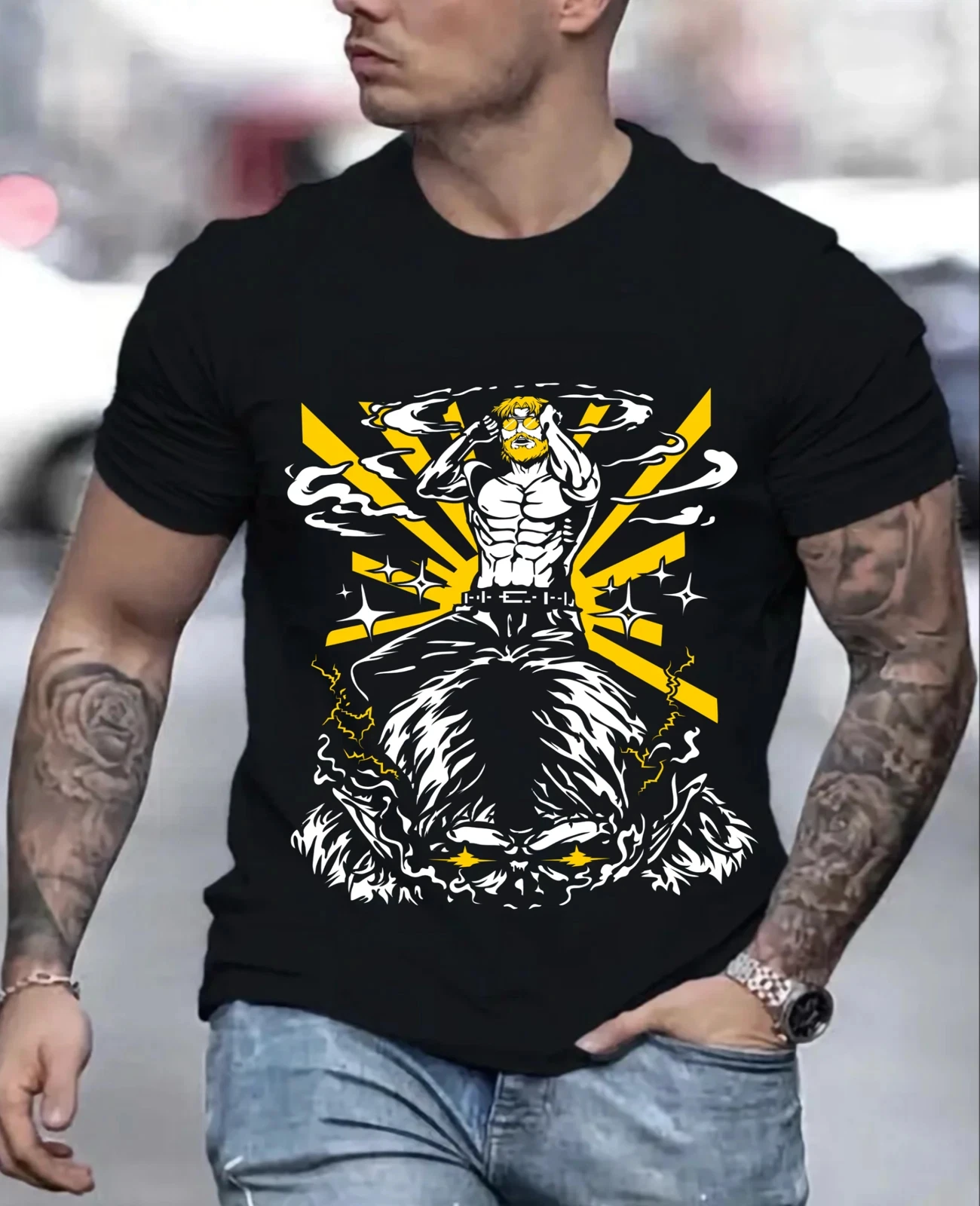 Comfortable Ellen Yeger AOT T-shirt, Anime, 