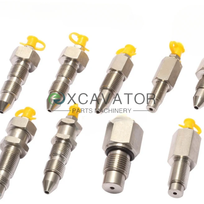 For 1pc for Komatsu for Hitachi for Daewoo for Kobelco for Hyundai for Volvo Excavator tensioning cylinder butter chain nozzle