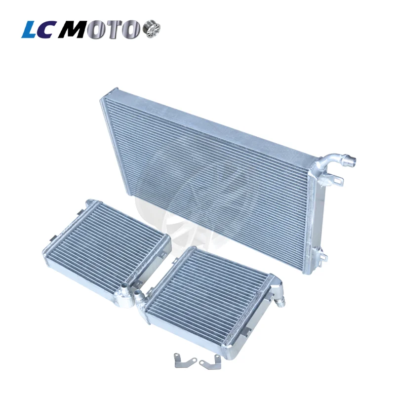 For Benz C63 (S) AMG Radiator Kit Tube&fin Silver