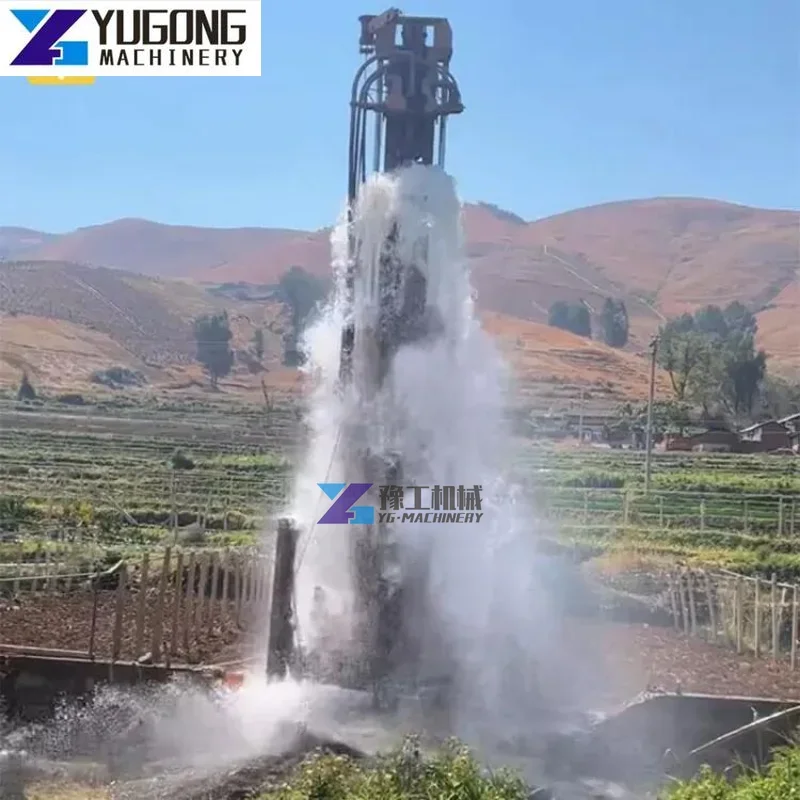 100m 280m 500m 600m Depth Dth Borehole Deep Water Well Drilling Rig Machine for Well Water