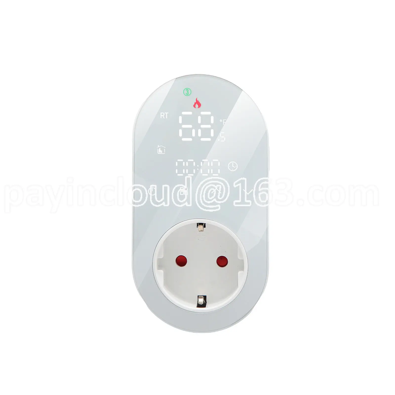 

Graffiti WiFi Smart Led Temperature Control Plug 16A Breeding Incubation Constant Temperature Socket Energy Saving Timing Socket