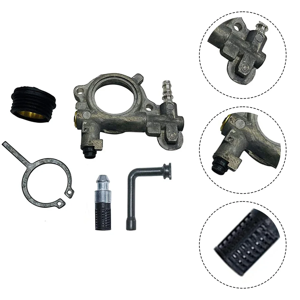 Oil Pump Worm Gear Kit Suitable For MS260 024 026 For MS 240 260 Chainsaw Chainsaw Spare Parts Garden Tool Accessories