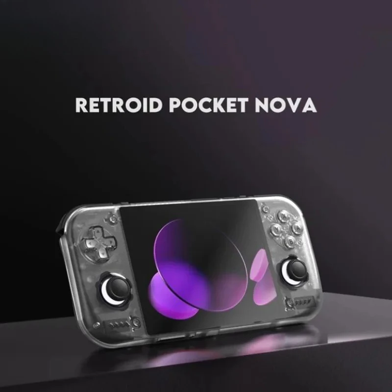 For Retroid Pocket Nova Handheld Game Console 4.5Inch 4:3 Oled Full Screen High Performance Android Retro Portable Linux