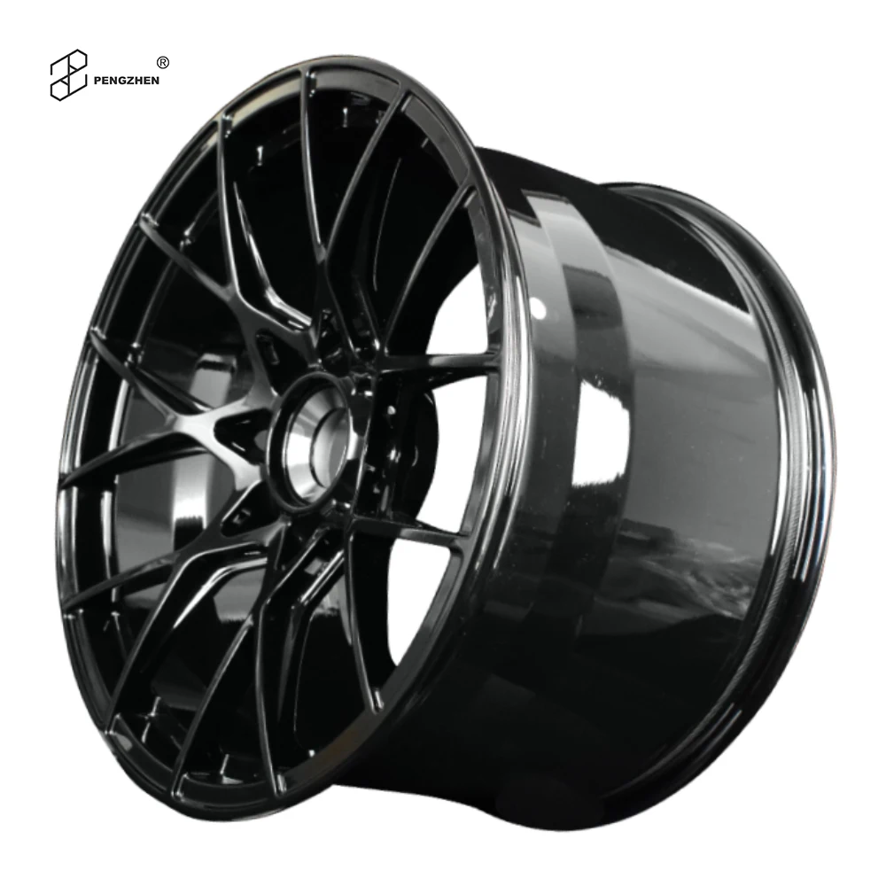 

Pengzhen New Design Gloss Black Concave 20 21 Staggered Centerlock Custom Forged Wheels for Porsche 992 Gt3 RS