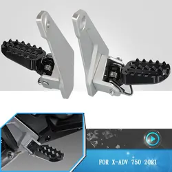 Footrest Adjustable Rear Foot Pegs Rests X-ADV750 Motorcycle Accessories Rearset Footpeg FOR HONDA xadv X ADV XADV 750 2021-2025