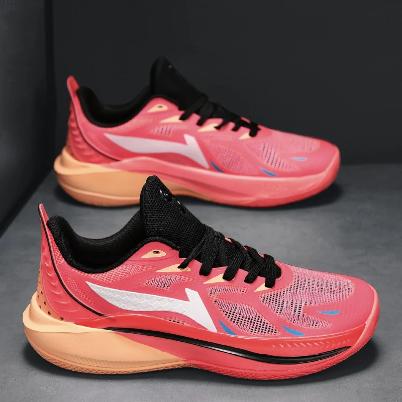 

2025 New Basketball Shoes Men's Shoes Carbon Plate Mesh Breathable Wear-Resistant Non-Slip Student Sports Shoes