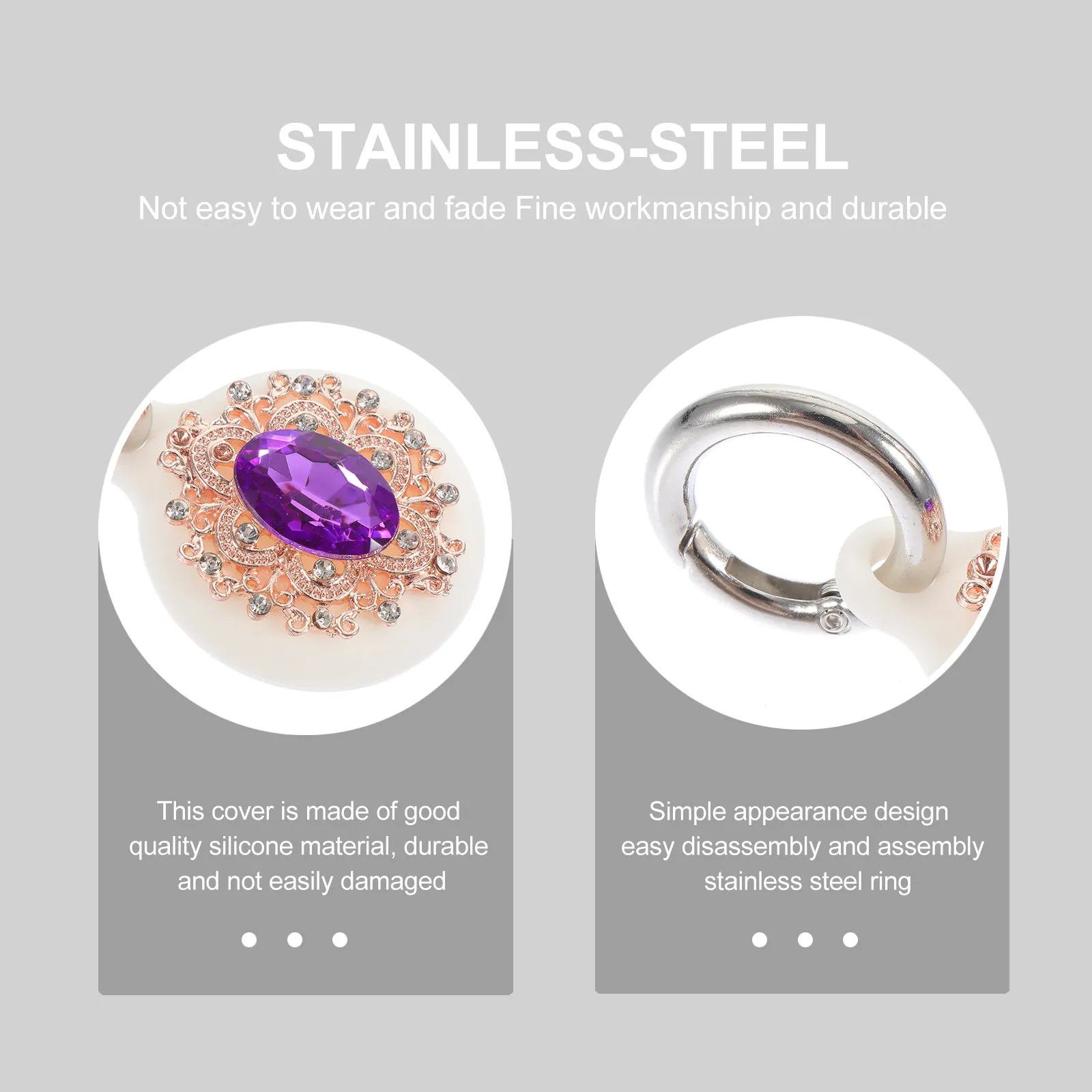 

Silicone Protective Cover Reliable Lightweight Shockproof Simple Protective Case Compatible for Airtags Comfortable