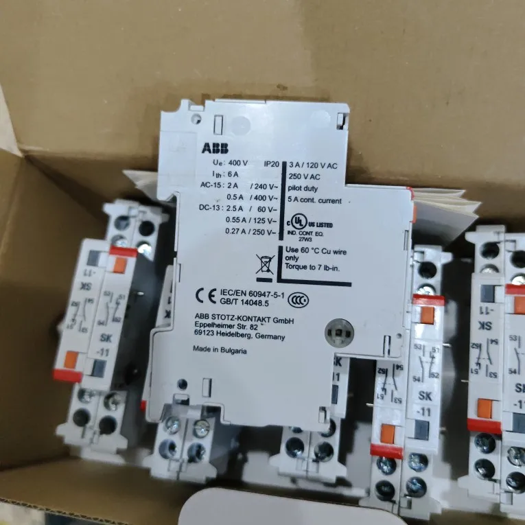 

Аксессуары для стартера двигателя ABB MS SK-11