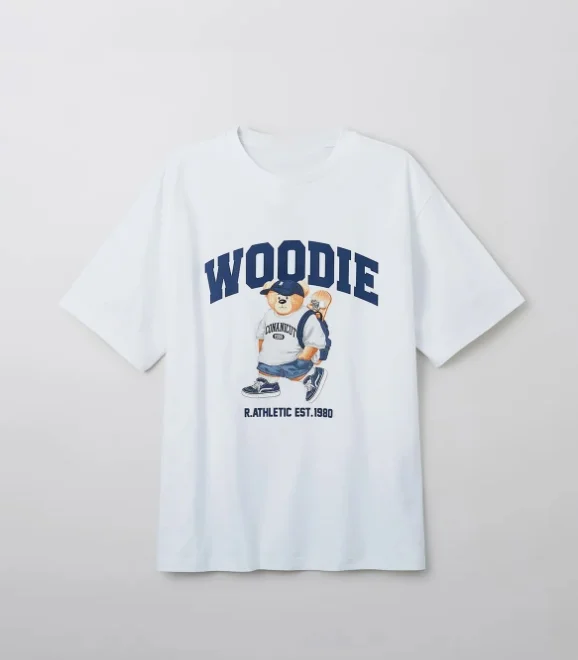 

Men's and Women's Short-sleeved T-shirts, Cotton, Luxurious, High Quality, Rugby Print, Brand, Summer