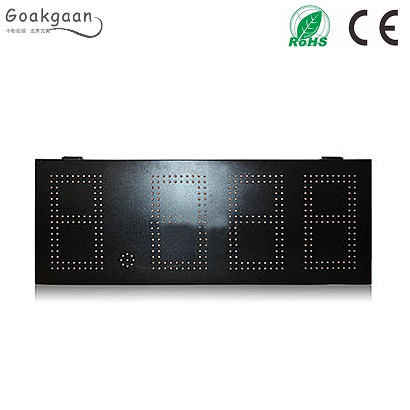 Outdoor LED Digital Screen Oil Price Display Iron Box PCB Oil Price Board for Business Use