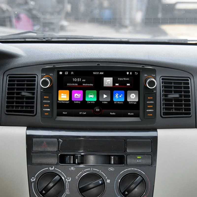 

Car Camera Player 7 Inch 2 Din Android Car Radio Multimedia Player Android Auto Carplay for E120 2003-2006 F3 2005-2013