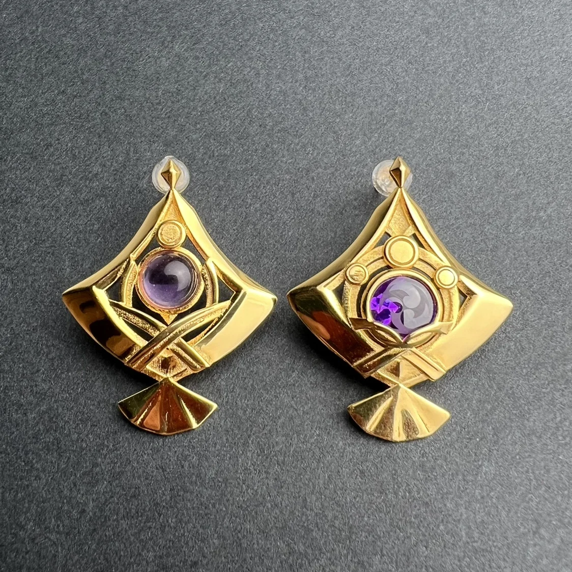 Game Anime Genshin Impact Yae Miko 925 Silver Ear Stud Earring Take Photos Props Jewelry  Accessories Cosplay Gifts Costume