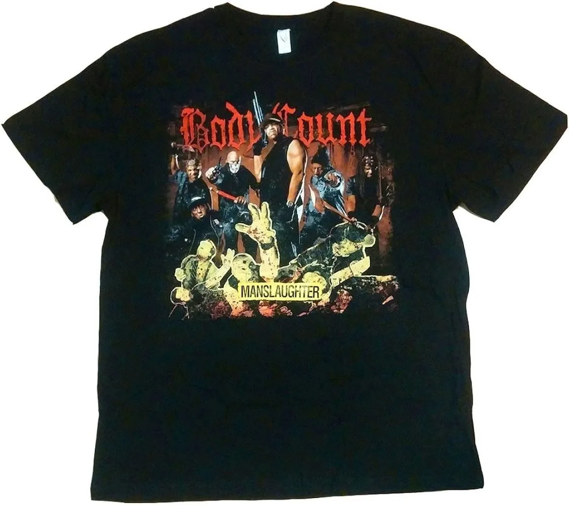 Body Count Band Manslaughter Tour For Fans Shirt S to 5XL