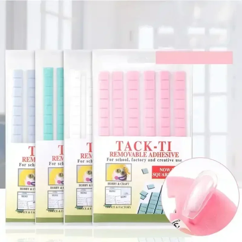 Wiederverwendbares klebriges Gel für die Nagelkunstübungen, Maniküre-Werkzeuge mit falschen Spitzen, Nagelkleber-Kleber-Ton