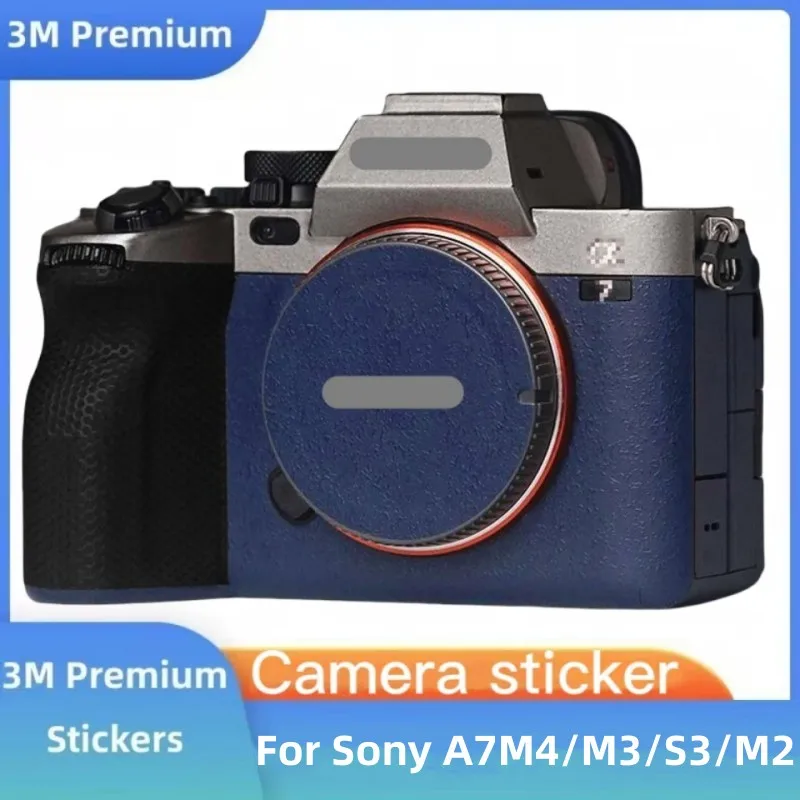 Personalized stickers for Sony A7M4 A7M3 A7S3 A7M2 Camera Skin Alpha 7 Sticker FOR SonyA7 Camera Protective Cover Film