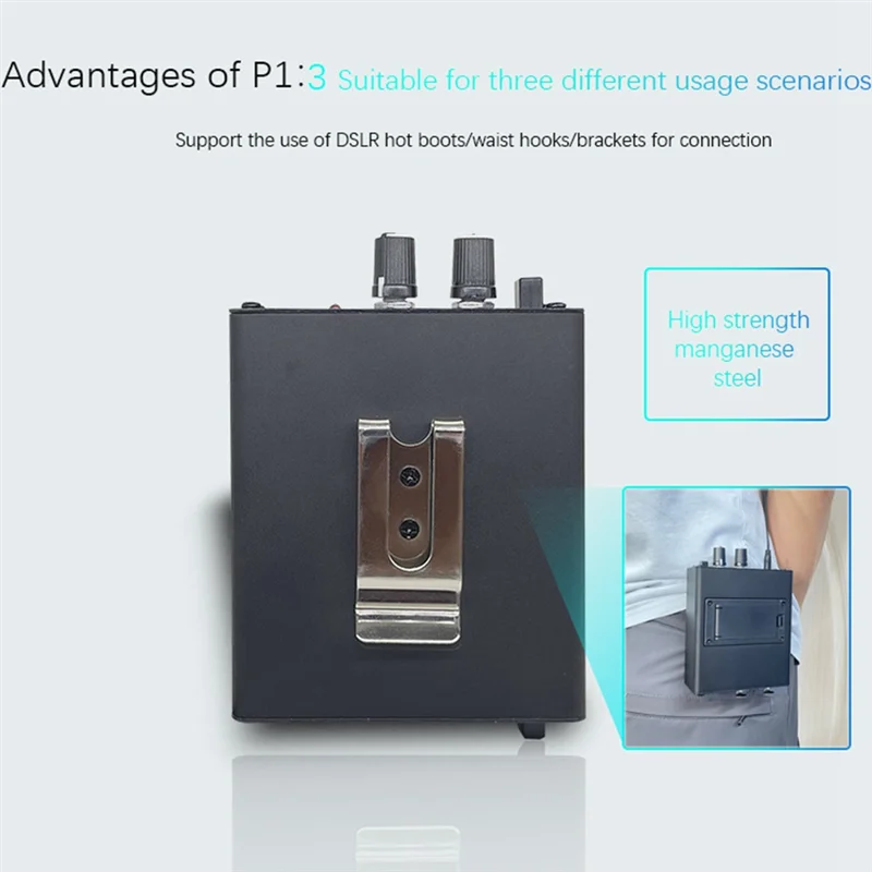 B30C-P1 Hoofdtelefoon Monitor Hoofdtelefoon Voorversterker Oortelefoon Versterker Amp Met XLR Ingangen 6.35 Uitgang Audio Amp